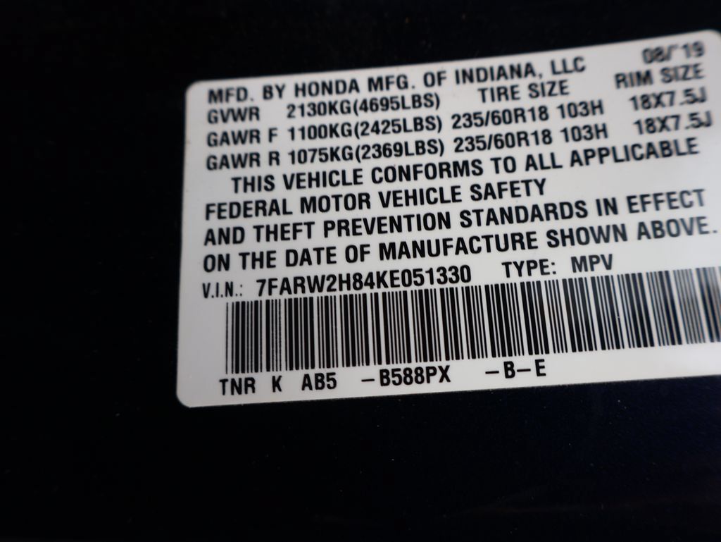 Used 2019 Honda CR-V EX-L image 13