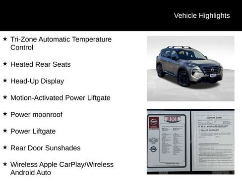 Used 2025 Nissan Rogue Platinum w/ Platinum Premium Package image 12