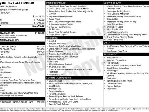 Certified 2024 Toyota RAV4 XLE Premium w/ Weather Package AWD/4WD image 9