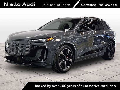 Certified 2025 Audi SQ6 e-tron Prestige w/ Black Edition One