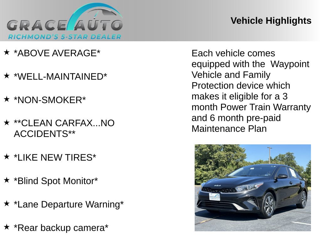 Used 2023 Kia Forte LXS w/ LXS Technology Package FWD image 2