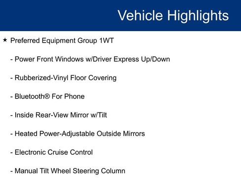Used 2025 Chevrolet Silverado 1500 W/T w/ WT Value Package AWD/4WD image 16