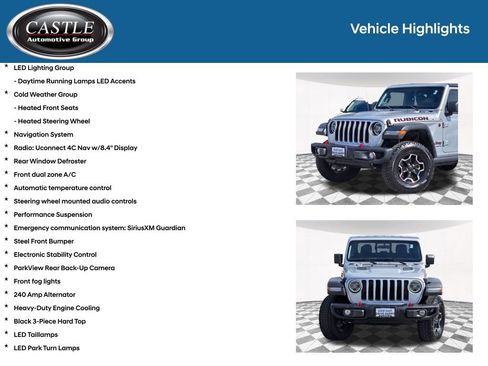 Used 2022 Jeep Gladiator Rubicon w/ LED Lighting Group image 8