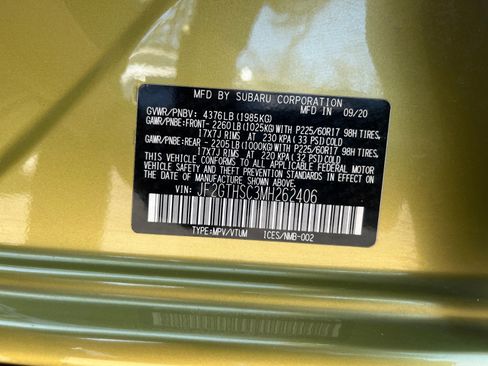 Used 2021 Subaru Crosstrek 2.5i Sport w/ Moonroof Package image 25