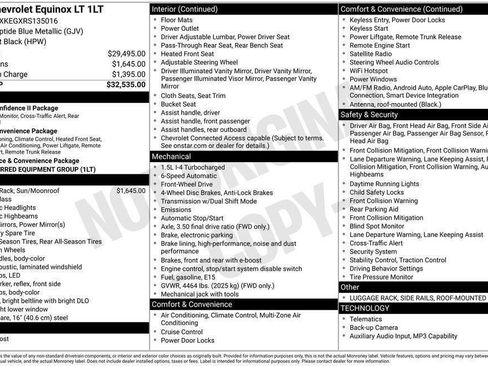 Certified 2024 Chevrolet Equinox LT FWD image 35