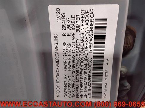 Used 2021 Honda Accord Touring image 16