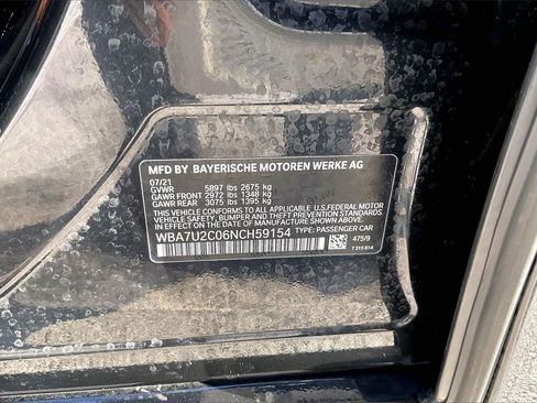 Used 2022 BMW 750i xDrive w/ Luxury Rear Seating Package image 19