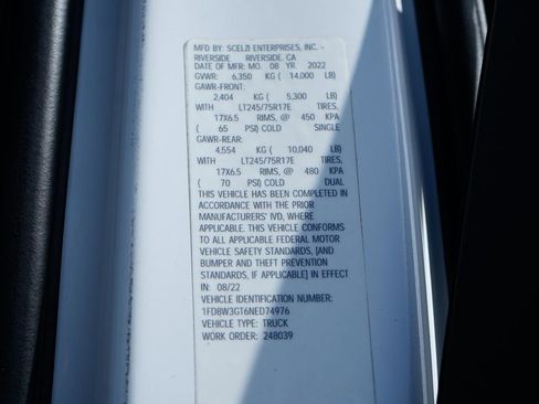 Used 2022 Ford F350 XL w/ Power Equipment Group RWD image 49