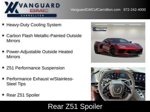 Used 2023 Chevrolet Corvette Stingray Premium Cpe w/ Z51 Performance Package RWD image 25