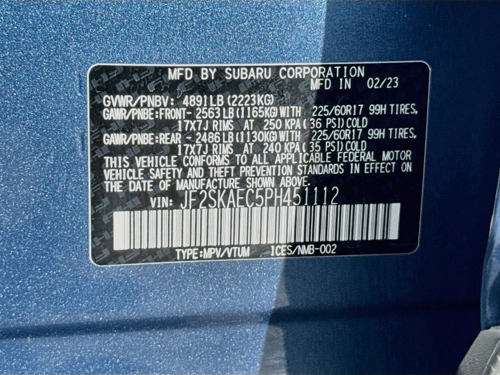 Certified 2023 Subaru Forester Premium AWD/4WD image 29