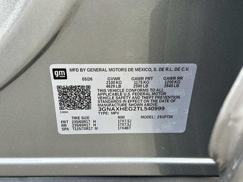 New 2026 Chevrolet Equinox LT w/ Safety and Technology Package FWD image 18