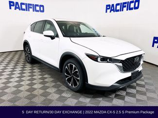 Used 2022 MAZDA CX-5 AWD 2.5 S w/ Premium Package video 1