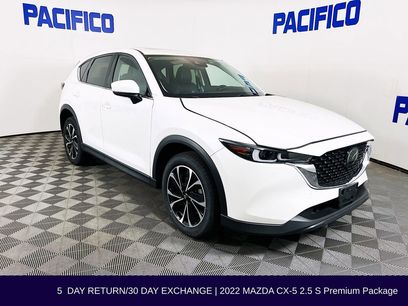 Used 2022 MAZDA CX-5 AWD 2.5 S w/ Premium Package