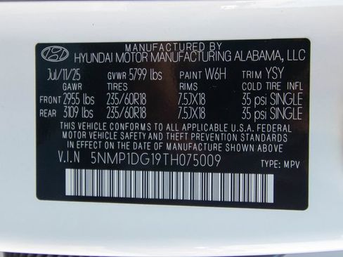 Certified 2026 Hyundai Santa Fe SE AWD/4WD image 30