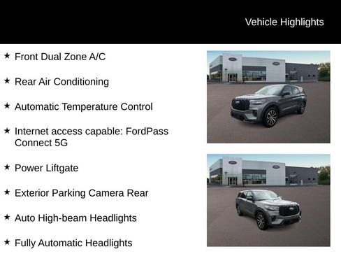 Certified 2025 Ford Explorer ST-Line AWD/4WD image 11