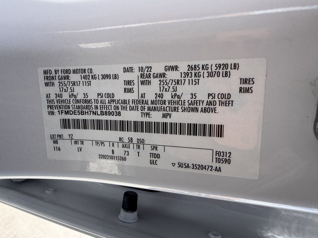 Used 2022 Ford Bronco Big Bend AWD/4WD image 40