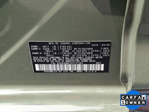 Certified 2025 Subaru Crosstrek 2.5i Limited image 49