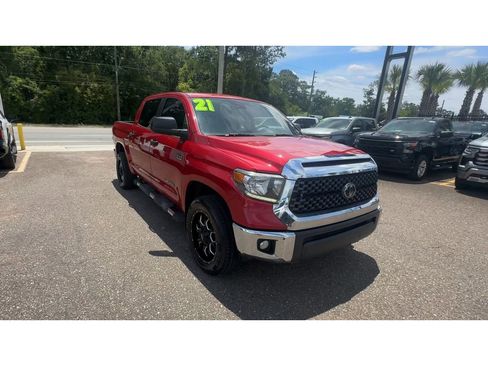 Used 2021 Toyota Tundra SR5 w/ SR5 Leather Package RWD image 8