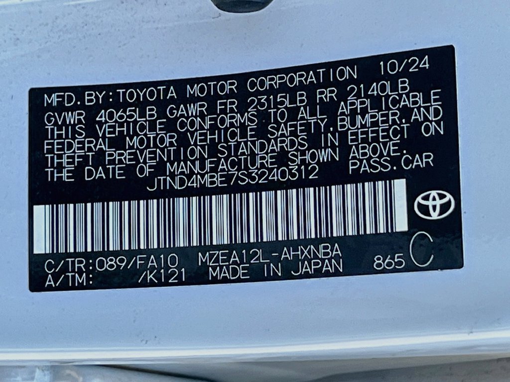 Used 2025 Toyota Corolla SE FWD image 29