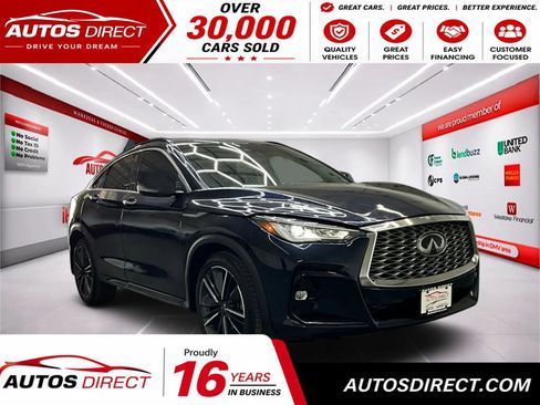 Used 2023 INFINITI QX55 Luxe w/ Cargo Package AWD/4WD image 1