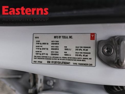 Used 2018 Tesla Model 3 Long Range RWD image 31
