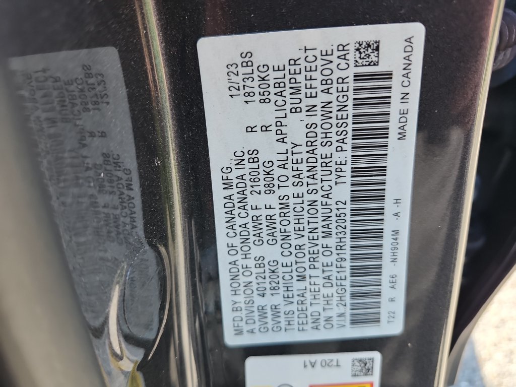 Used 2024 Honda Civic Touring image 36
