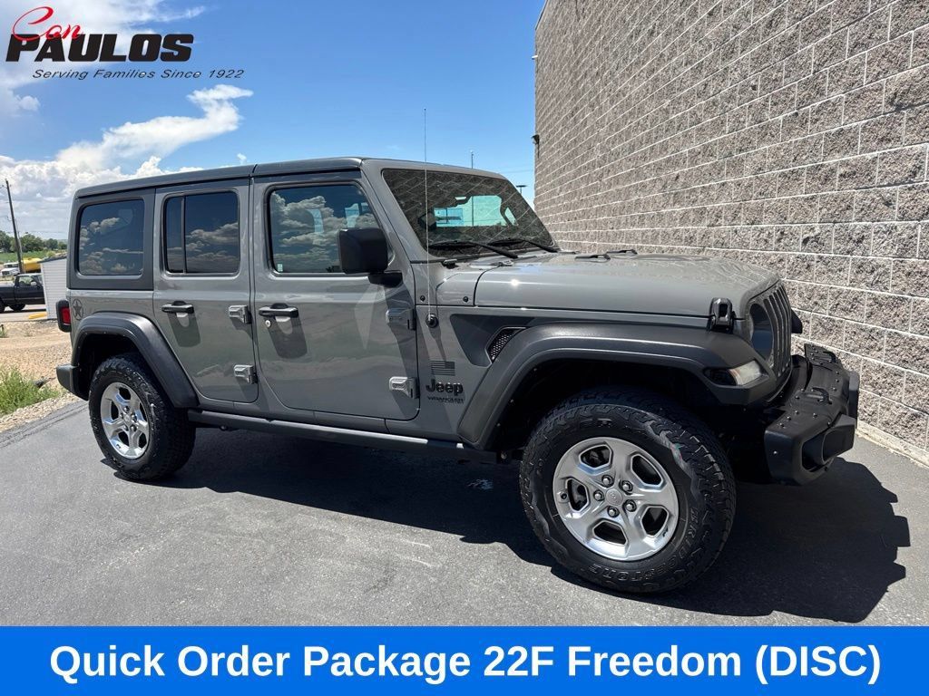Used 2021 Jeep Wrangler Unlimited Sport AWD/4WD image 1