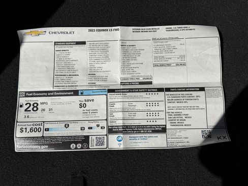 Used 2023 Chevrolet Equinox LS w/ LS Convenience Package image 31