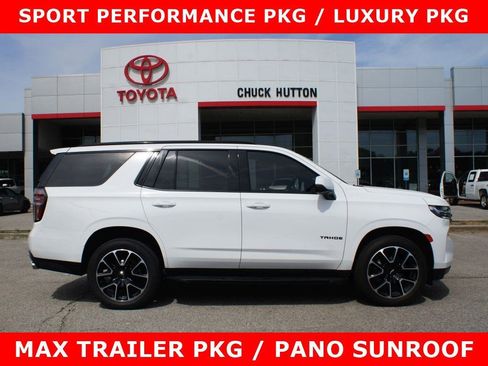 Used 2022 Chevrolet Tahoe RST w/ Sport Performance Package AWD/4WD image 1