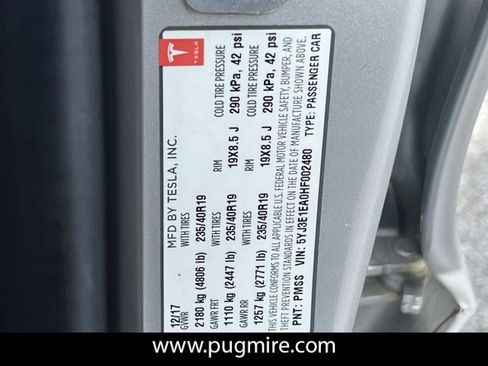 Used 2017 Tesla Model 3 Long Range image 34