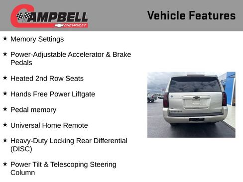 Used 2015 Chevrolet Suburban LT w/ Luxury Package AWD/4WD image 31