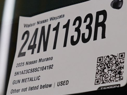 Used 2025 Nissan Murano SL AWD/4WD image 33