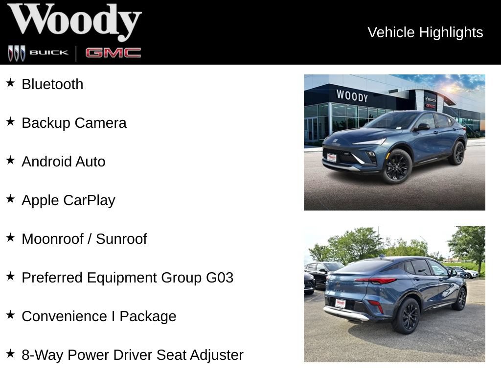 New 2026 Buick Envista Sport Touring w/ Convenience I Package FWD image 3