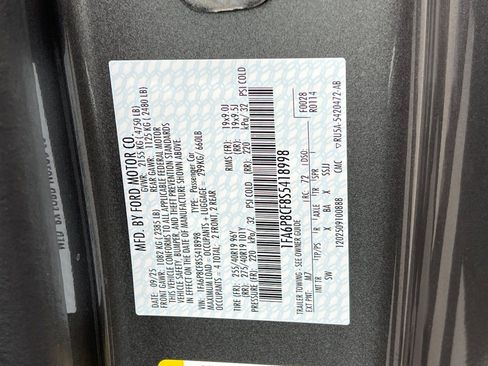 New 2025 Ford Mustang GT Premium w/ GT Performance Package RWD image 22