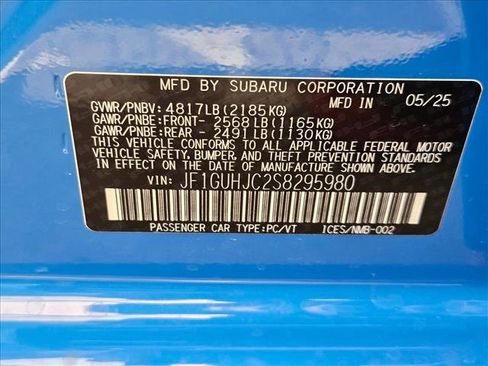 New 2025 Subaru Impreza RS w/ Popular Package #3 image 17