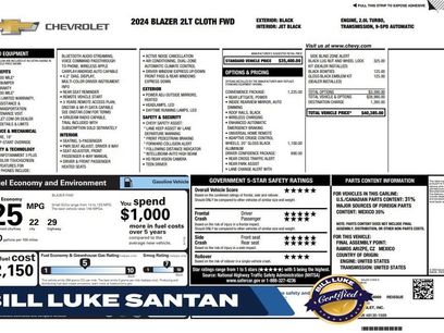 Used 2024 Chevrolet Blazer LT w/ Convenience Package