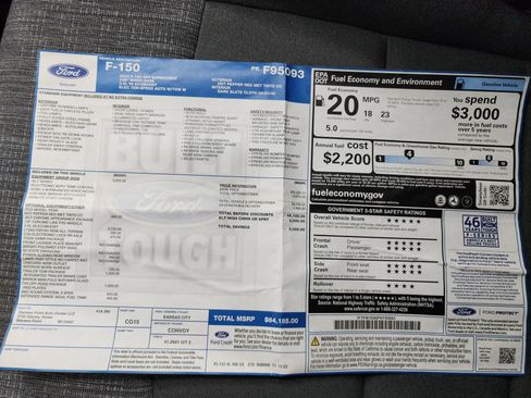 Used 2023 Ford F150 XLT w/ Equipment Group 302A High image 48