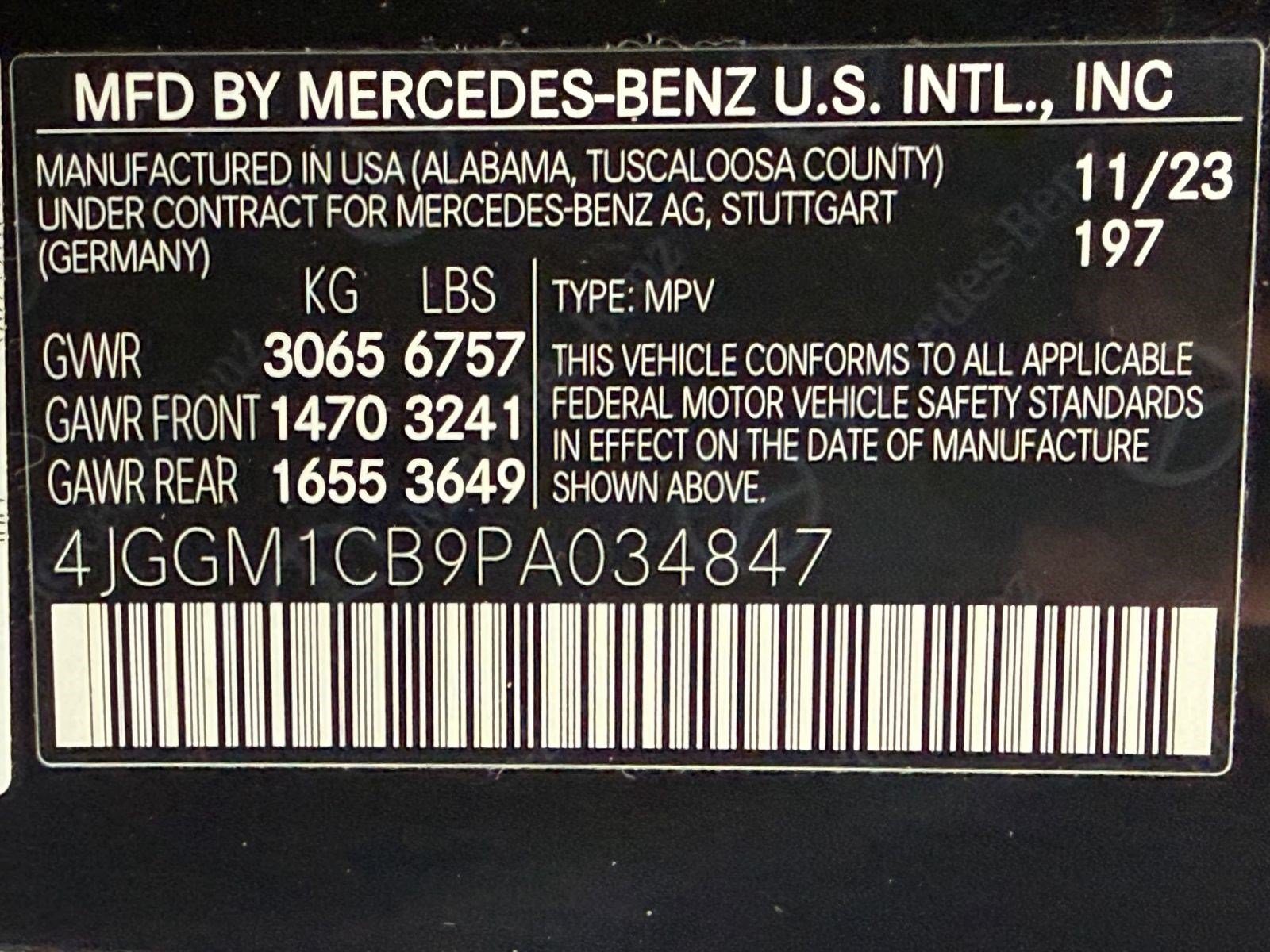 Certified 2023 Mercedes-Benz EQE 350+ 4MATIC SUV image 22