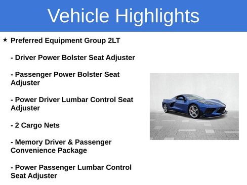 Certified 2023 Chevrolet Corvette Stingray 2D Coupe image 5