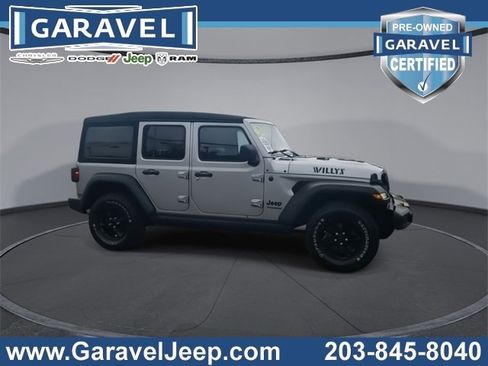 Used 2021 Jeep Wrangler Unlimited Sport image 1