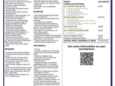 Used 2009 Lexus LS 460 Base AWD 4dr Sedan image 6