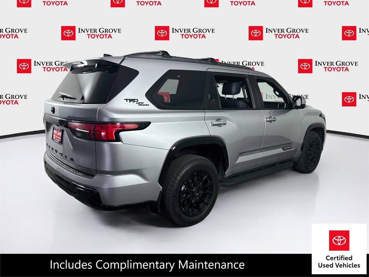Certified 2025 Toyota Sequoia Platinum w/ TRD Off-Road Package AWD/4WD image 4
