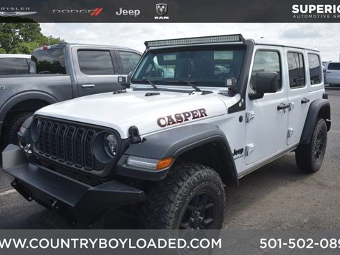 Used 2025 Jeep Wrangler Unlimited Sport AWD/4WD image 1