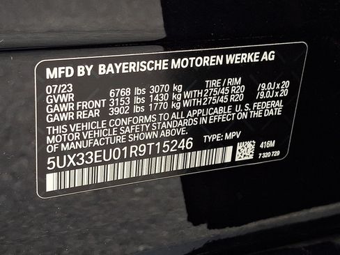 Used 2024 BMW X5 M60i AWD/4WD image 32