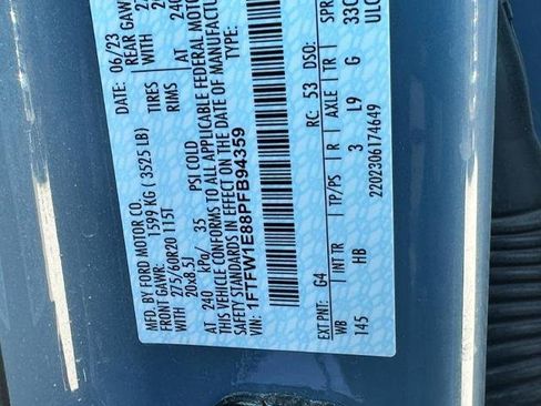 Certified 2023 Ford F150 Lariat w/ Equipment Group 502A High AWD/4WD image 25