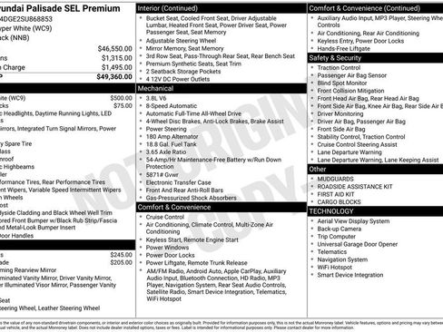 Used 2025 Hyundai Palisade SEL image 41