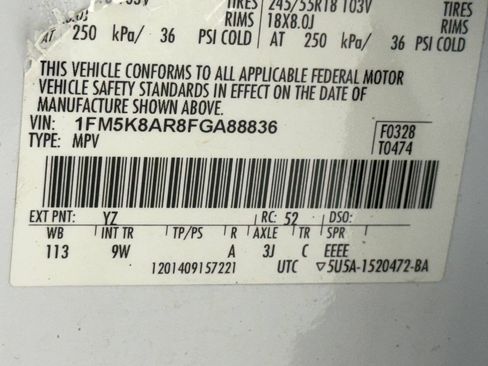 Used 2015 Ford Explorer 4WD Police Interceptor image 82