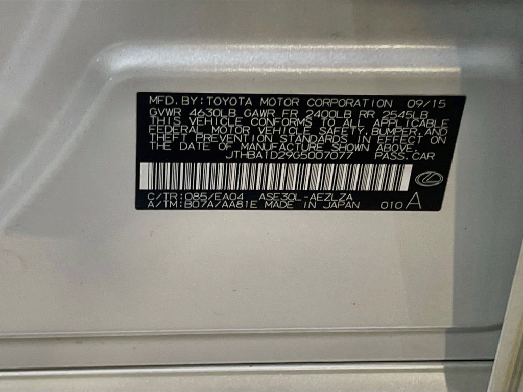 Used 2016 Lexus IS 200t RWD image 31