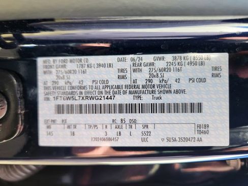 Used 2024 Ford F150 Lightning Lariat image 29