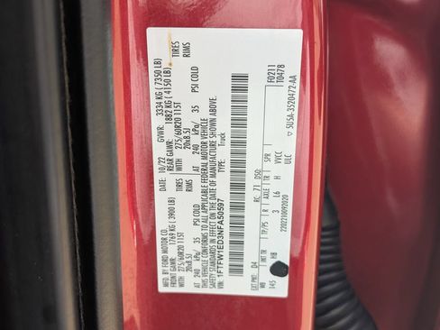 Used 2022 Ford F150 Lariat w/ Max Trailer Tow Package AWD/4WD image 33